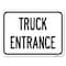 Signmission Driveway Sign Truck Entrance Heavy-Gauge Aluminum Rust Proof Parking Sign, 18" x 24", A-1824-24122 A-1824-24122 - alternate 1